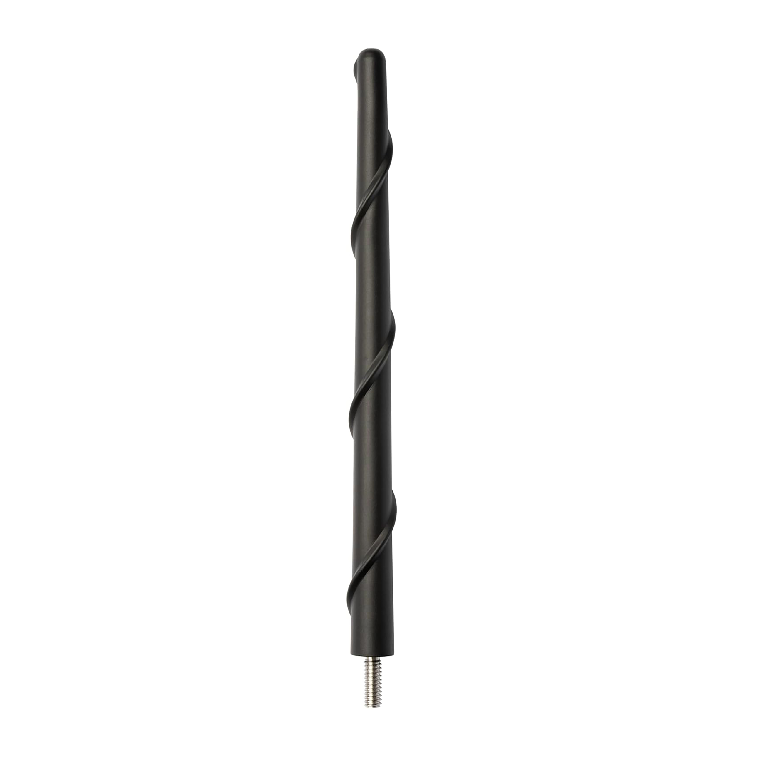 Jeep Wrangler 8 Inch Short Rubber Antenna (1987-2006) - USA Threading - Carwash Proof - Internal Copper Coil
