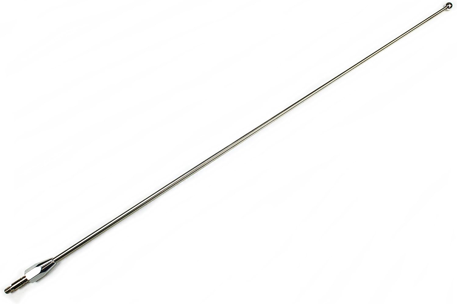 Toyota Tundra 21 Inch Stainless Antenna (2000-2020) - Spring Steel Construction - Stainless Steel Threading