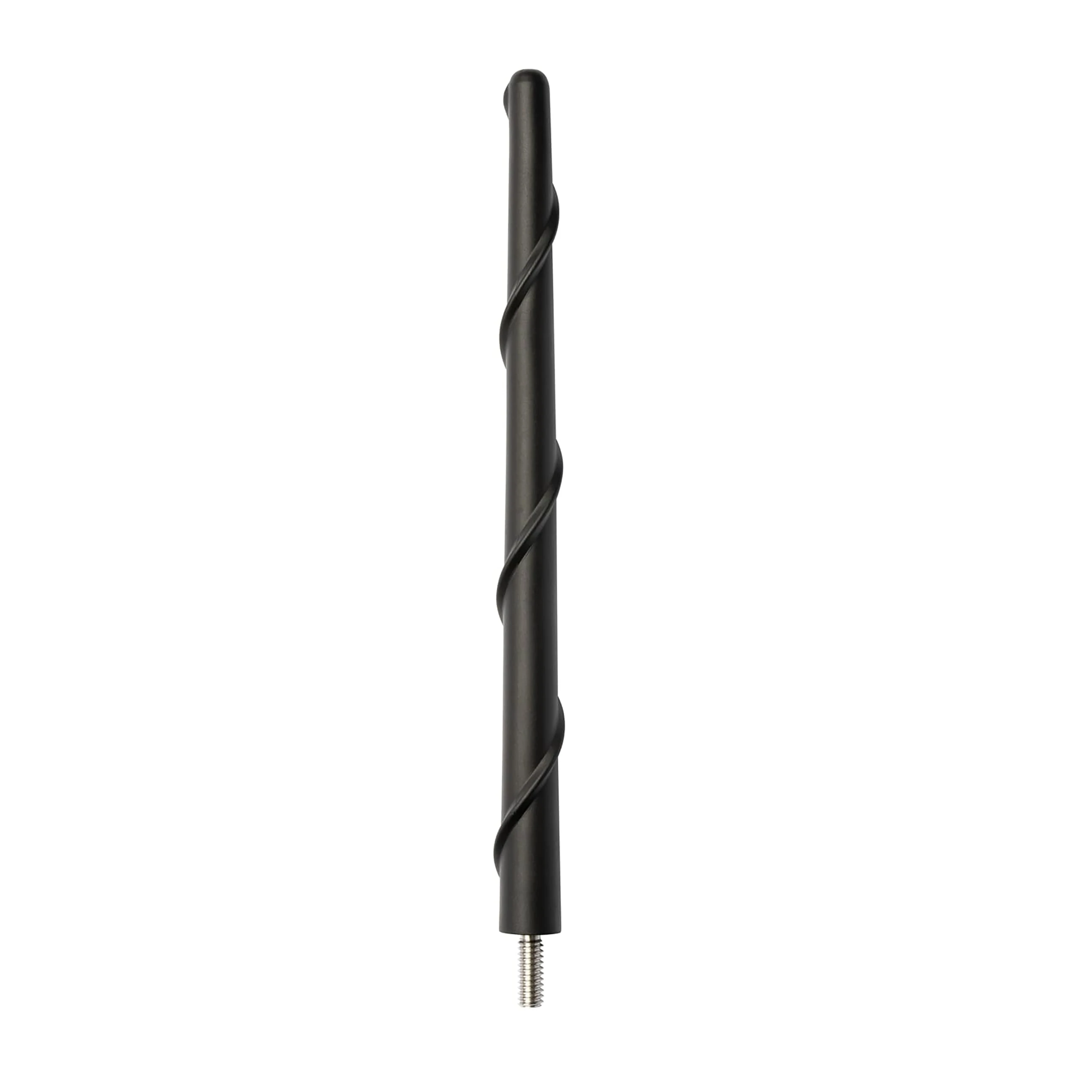 Ford E-250 Econoline 8 Inch Short Rubber Antenna (1992-2015) - USA Threading - Carwash Proof - Internal Copper Coil