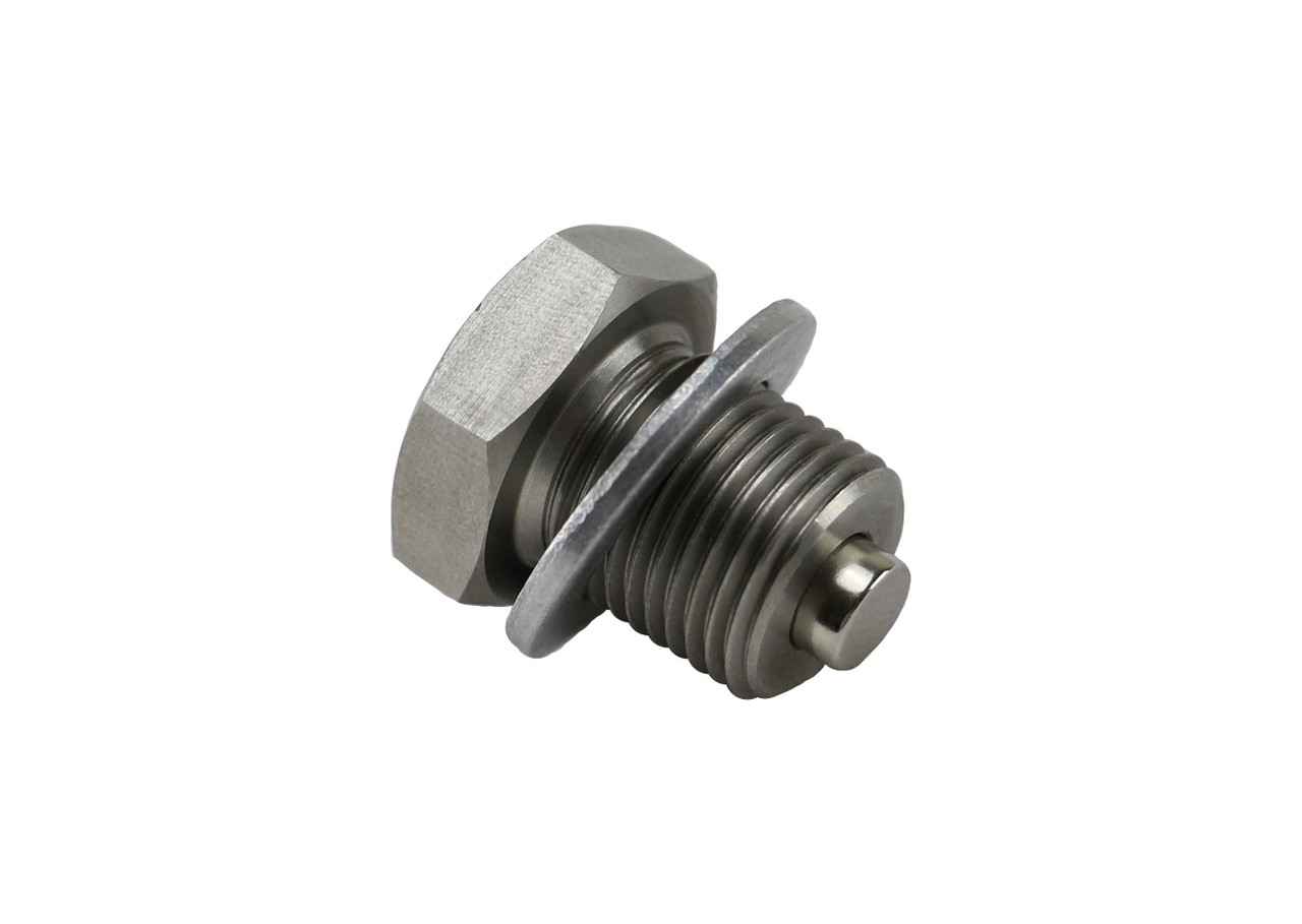 09247-14026 for Suzuki Motorcycle - Stainless Steel Magnetic Oil Drain Plug with Neodymium Magnet - Made In USA