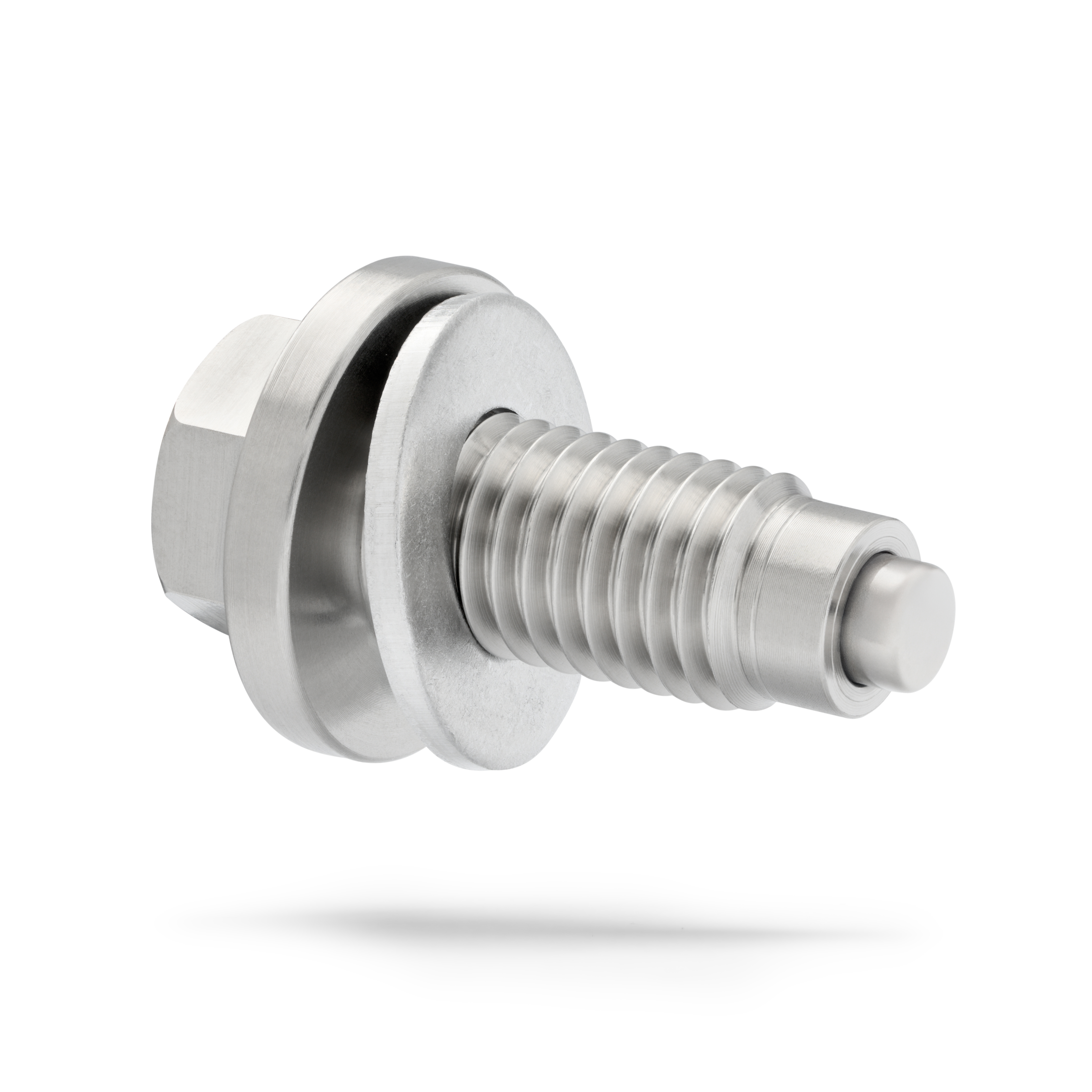 Chevrolet Express 2500 Magnetic Oil Drain Plug - 2021-2026 - 6.6 Liter - 8 Cylinder - Made In USA - Stainless Steel - Part Number 55577568