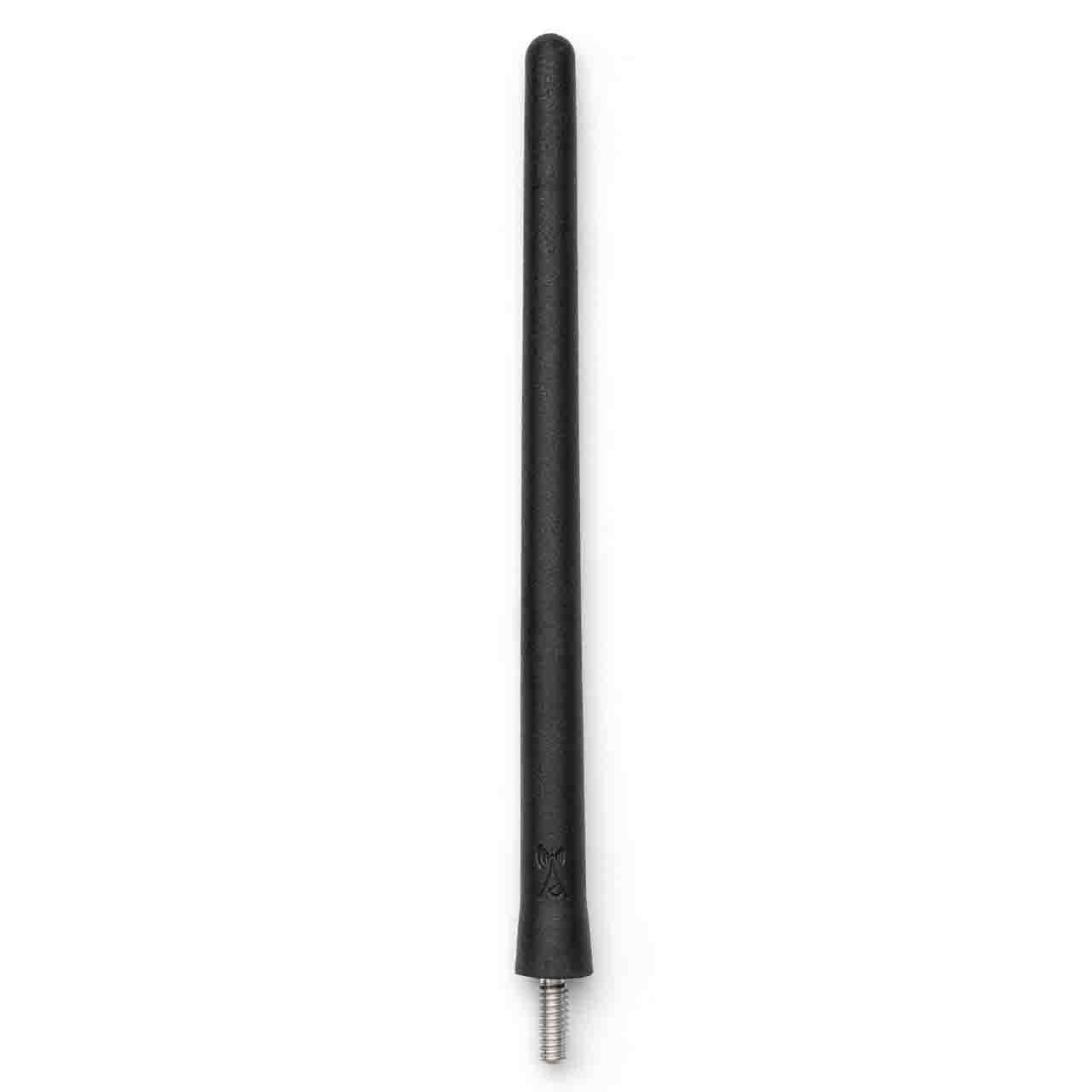 Volvo VNL Short Rubber Antenna 6 3/4 Inch - Car Wash Proof - USA Stainless Steel Threading - Powerful Internal Copper Coil/Premium Reception