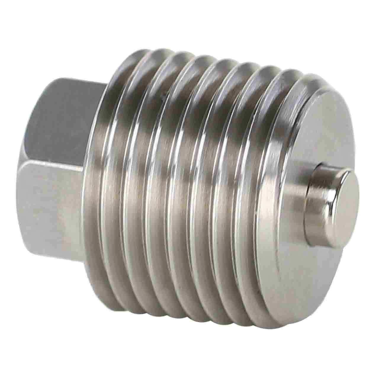23471884 for GM - Stainless Steel Differential Oil Drain Plug with Neodymium Magnet