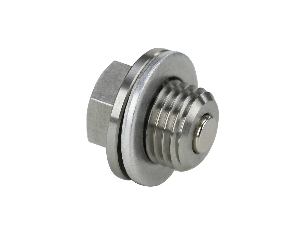Honda CRF250RX Magnetic Oil Drain Plug - 2018-2025 - Made In USA - Stainless Steel - Part Number 90084-MN8-010 / 90084-K95-AA0