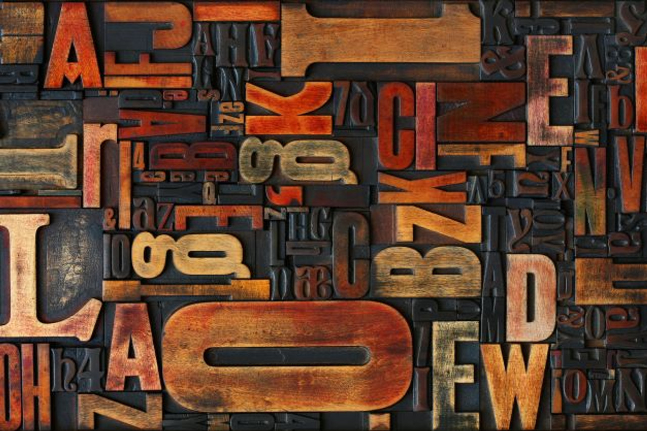 Printer's Blocks blendedvintagemarketplace