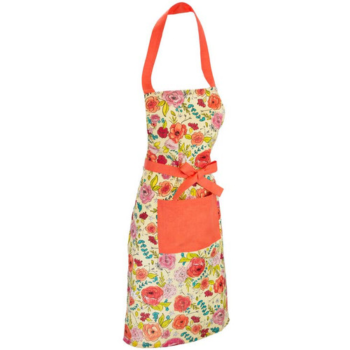 Long Flower Apron