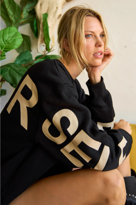 Be Yourself Printed Sweatshirt