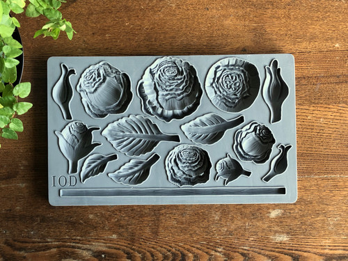 Heirloom Roses 6 x 10 decor Moulds