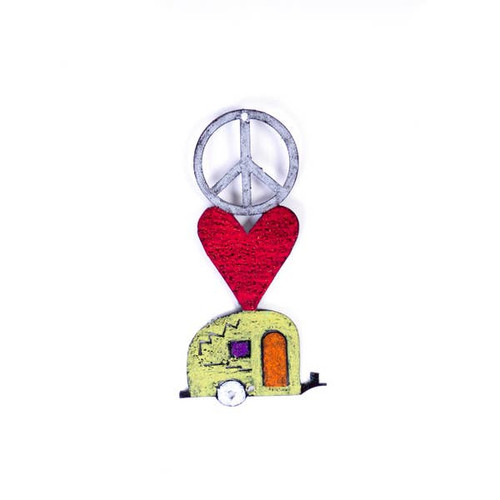 Large Peace Trailer Magnet