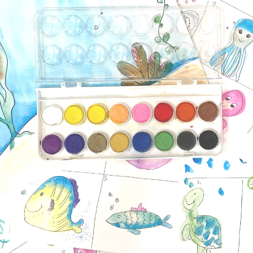 ZenArt Mermaid paint