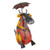 Iron Cow With Umbrella