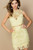 Crochet Lace Dress -Yellow