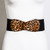 Leopard Print Elastic Belt