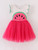 Watermelon Stripe Ruffle Tutu Dress