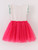 Watermelon Stripe Ruffle Tutu Dress