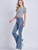 High Rise Super Stretch Flare Jeans