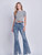 High Rise Super Stretch Flare Jeans