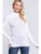 Long Sleeve Mock fitted Rayon Spandex Jersey T