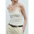 Asymmetric  Strappy Sleeveless Tank 