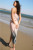 Ombre Keyhole Woven Maxi Dress