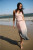 Ombre Keyhole Woven Maxi Dress
