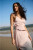 Ombre Keyhole Woven Maxi Dress