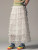 Clear Tulle Layered Ruffle Maxi Skirt