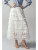 Clear Tulle Layered Ruffle Maxi Skirt