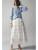 Clear Tulle Layered Ruffle Maxi Skirt