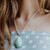 Turquoise Teardrop Necklace