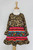 Serape Leopard Floral Girls Dress