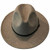 Two Tone Wool Blend Fedora Hat