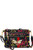 Multi graffiti bee stripe clutch crossbodybag