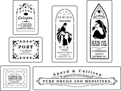 Apothecary Labels 1 - blendedvintagemarketplace