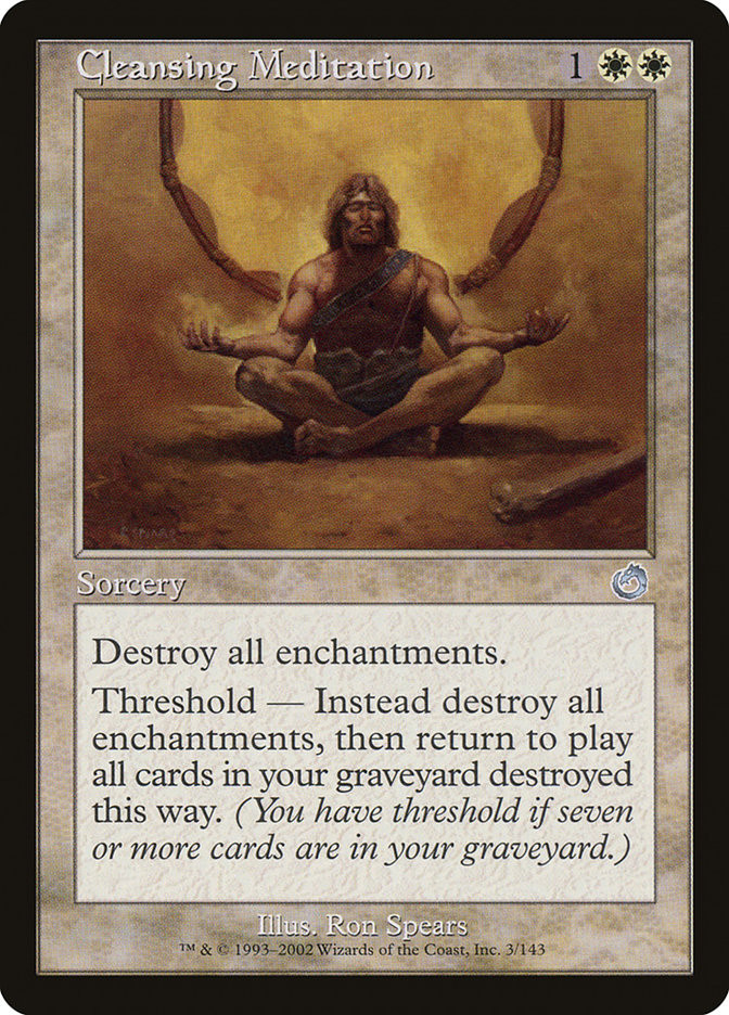 MTG 浄化の瞑想/Cleansing Meditation FOIL 2set Cleansing Meditation | Torment | Star City Games
