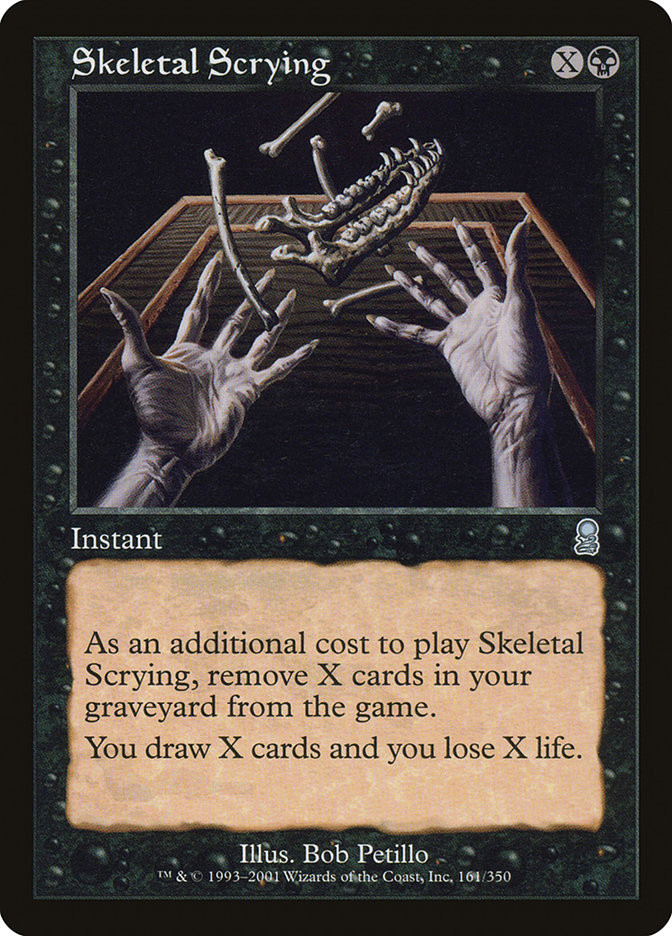 MTG 占骨術 / Skeletal Scrying（日1枚）foil Skeletal Scrying | Odyssey | Star City Games