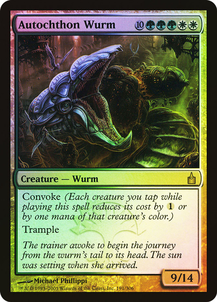 Autochthon Wurm | Ravnica: City of Guilds | Star City Games