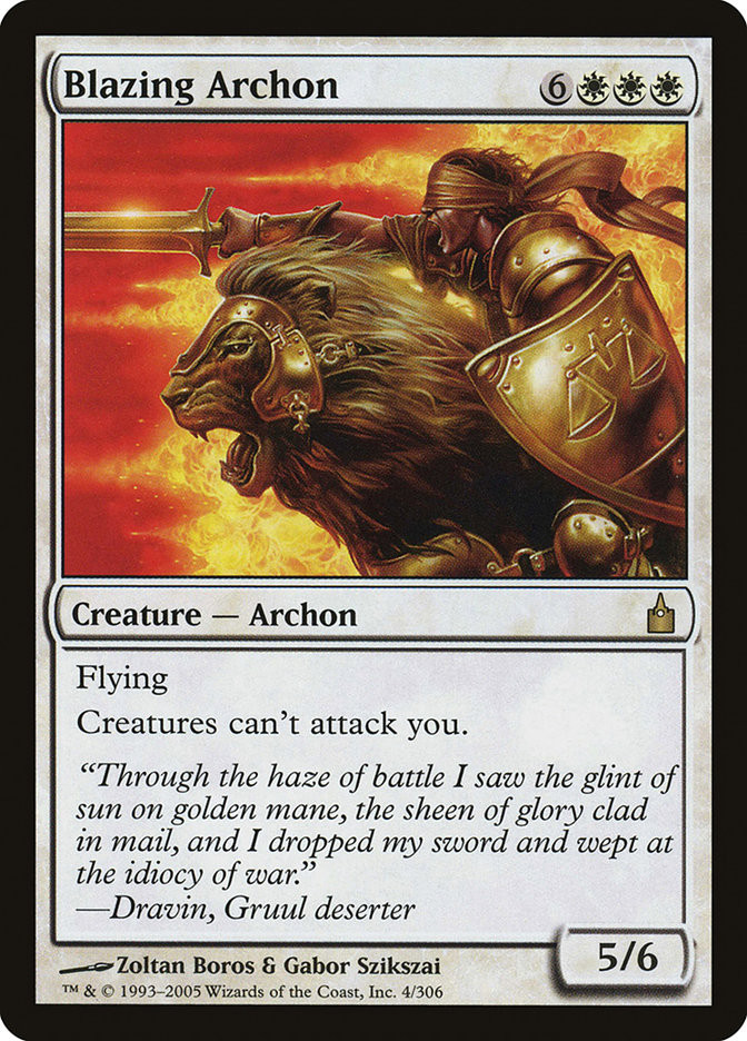 【Archon　】MTGシングルカードおまとめ37枚 Blazing Archon | Ravnica: City of Guilds | Star City Games