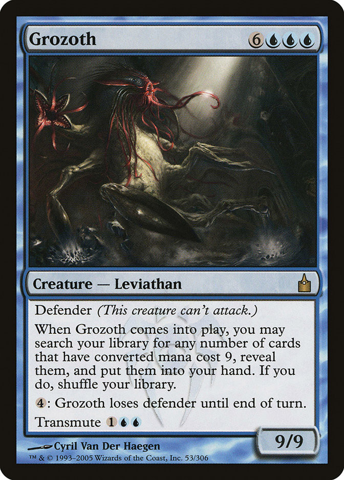 クラウド　GPプロモ　mtg Grozoth | Ravnica: City of Guilds | Star City Games