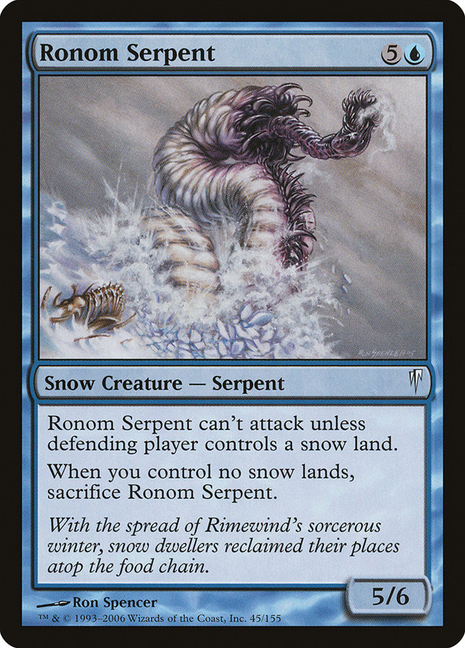 Ronom Serpent | Coldsnap | Star City Games