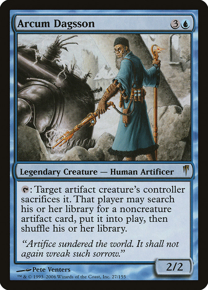 MTG アーカム・ダグソン/Arcum Dagsson FOIL 英語 CSP Arcum Dagsson | Coldsnap | Star City Games