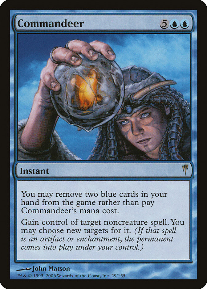 commandeer mtg card Magic: the Gathering - Commandeer - Coldsnap - Foil : Buy Online at Best  Price in KSA main image 1