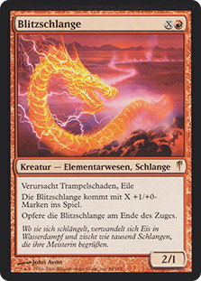 Serpente De Ronom (Ronom Serpent) · Coldsnap (CSP) #45 · Magic
