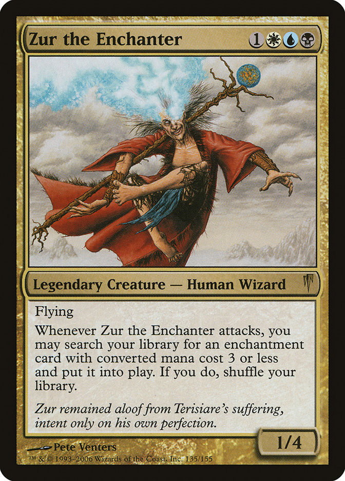 search for enchantment card mtg Sterling Grove [Modern Horizons 2] Illustrated by Matt Stewart. Zur the Enchanter (Secret Lair