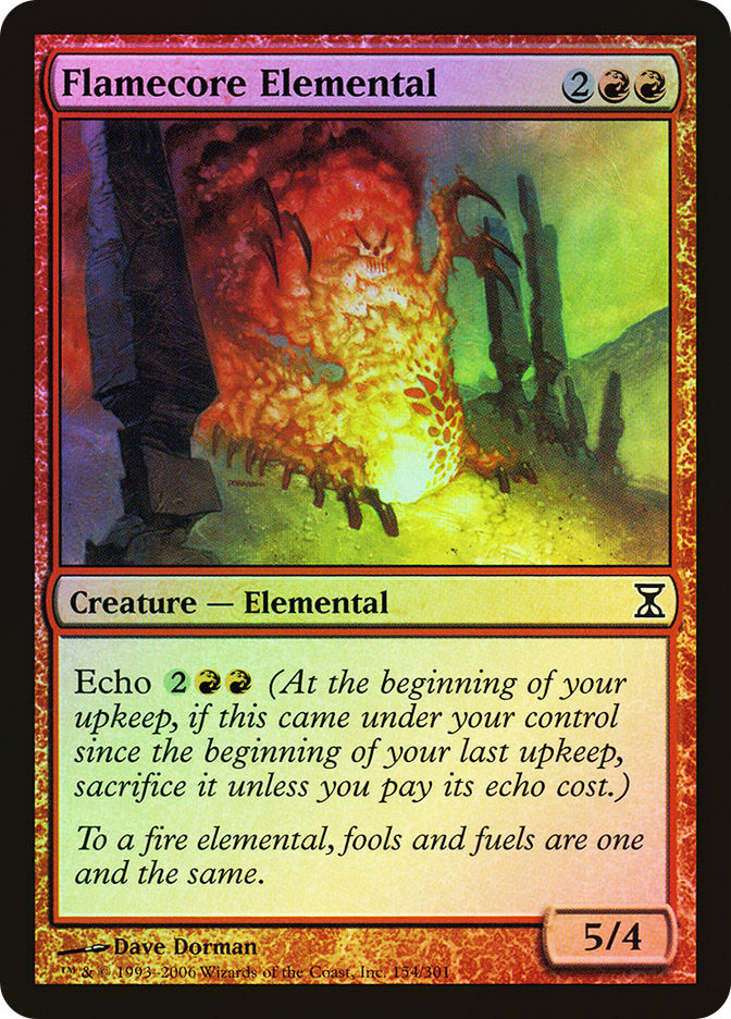Flamecore Elemental | Time Spiral | Star City Games
