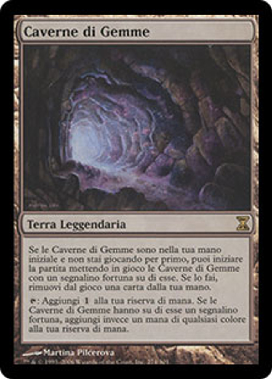Gemstone Caverns | Time Spiral - Italian | Star City Games