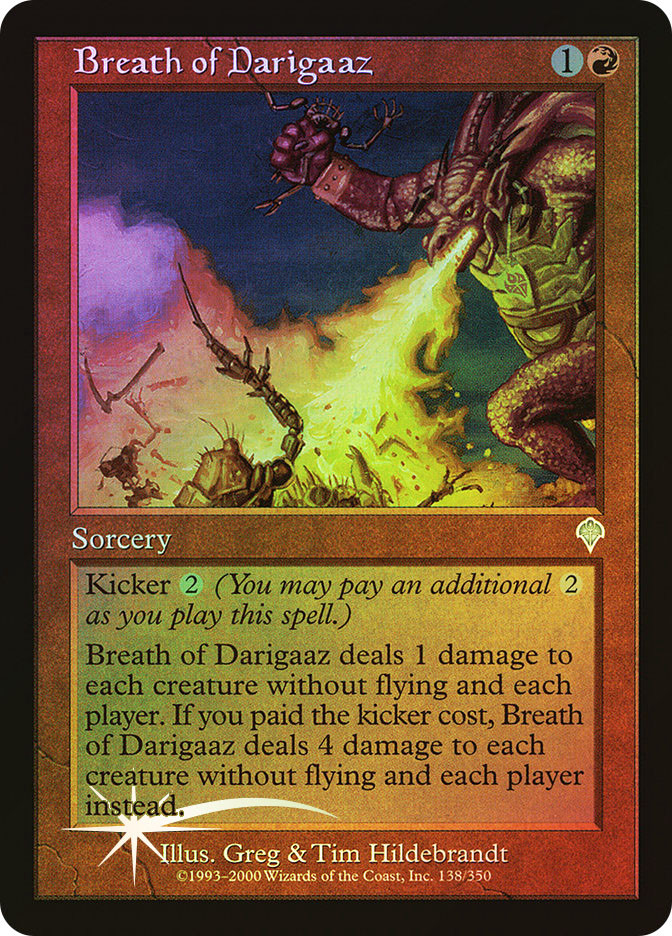 在庫ラスト 新品未開封 Magic Con 2011 DAN&DAVE 激レア Breath of Darigaaz | Invasion | Star City Games