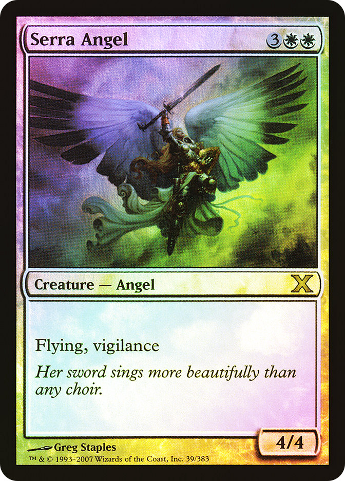 英語版　MTG セラの天使/Serra Angel 旧枠 foil PSA 10 ミントモール / MINT GAMES MTG(東日本橋) / 【DMR】【ENG】《セラの
