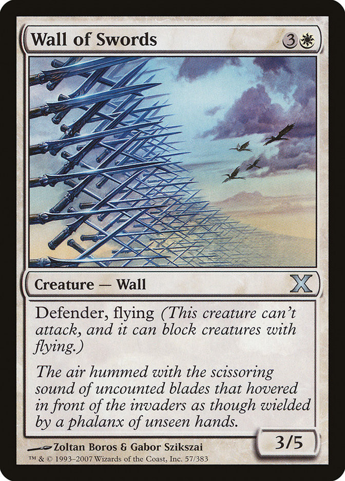 Wall of Swords | 10th Edition | Star City Games