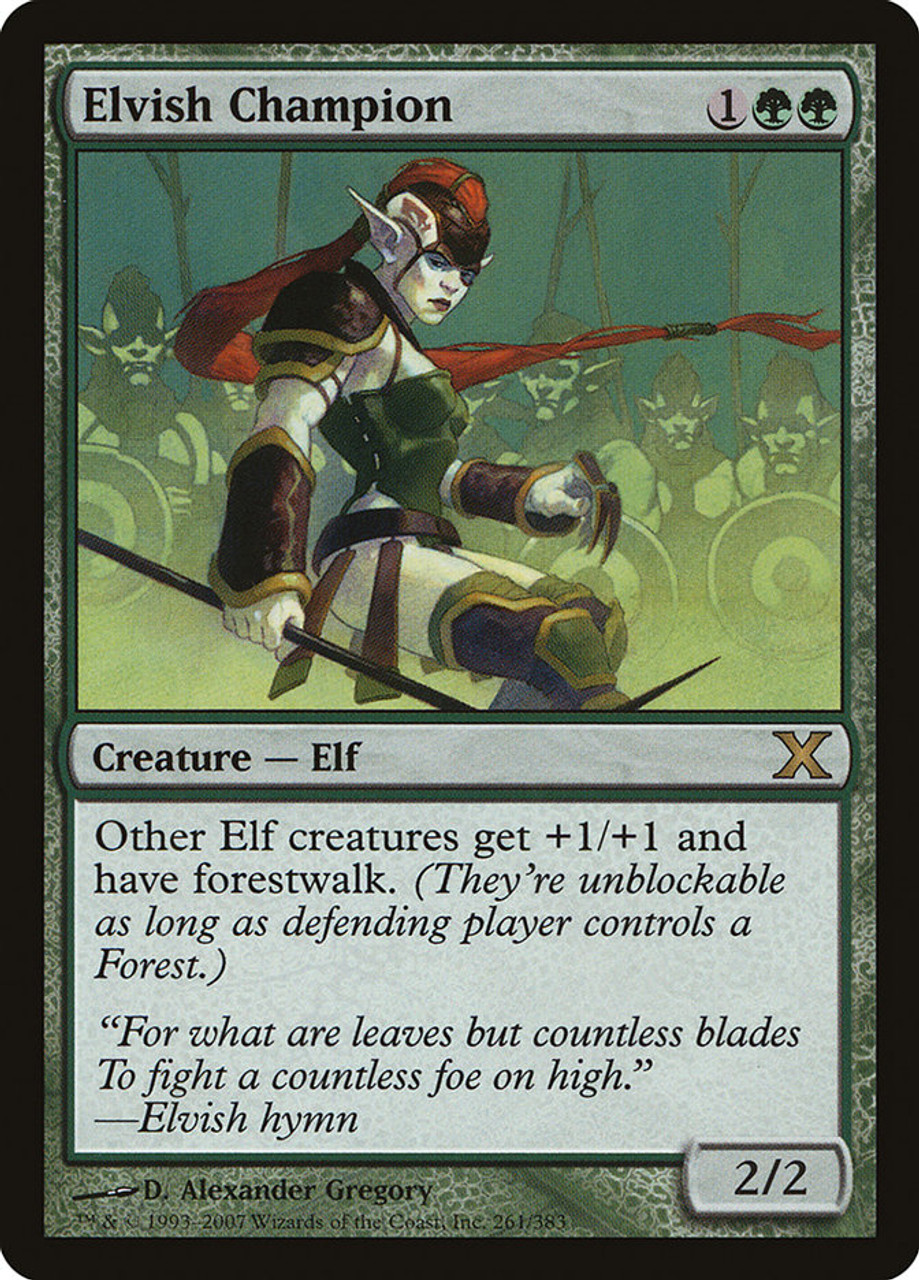 foil　7ED・エルフのチャンピオン/Elvish Champion foil 7ED・エルフのチャンピオン/Elvish Champion Elvish